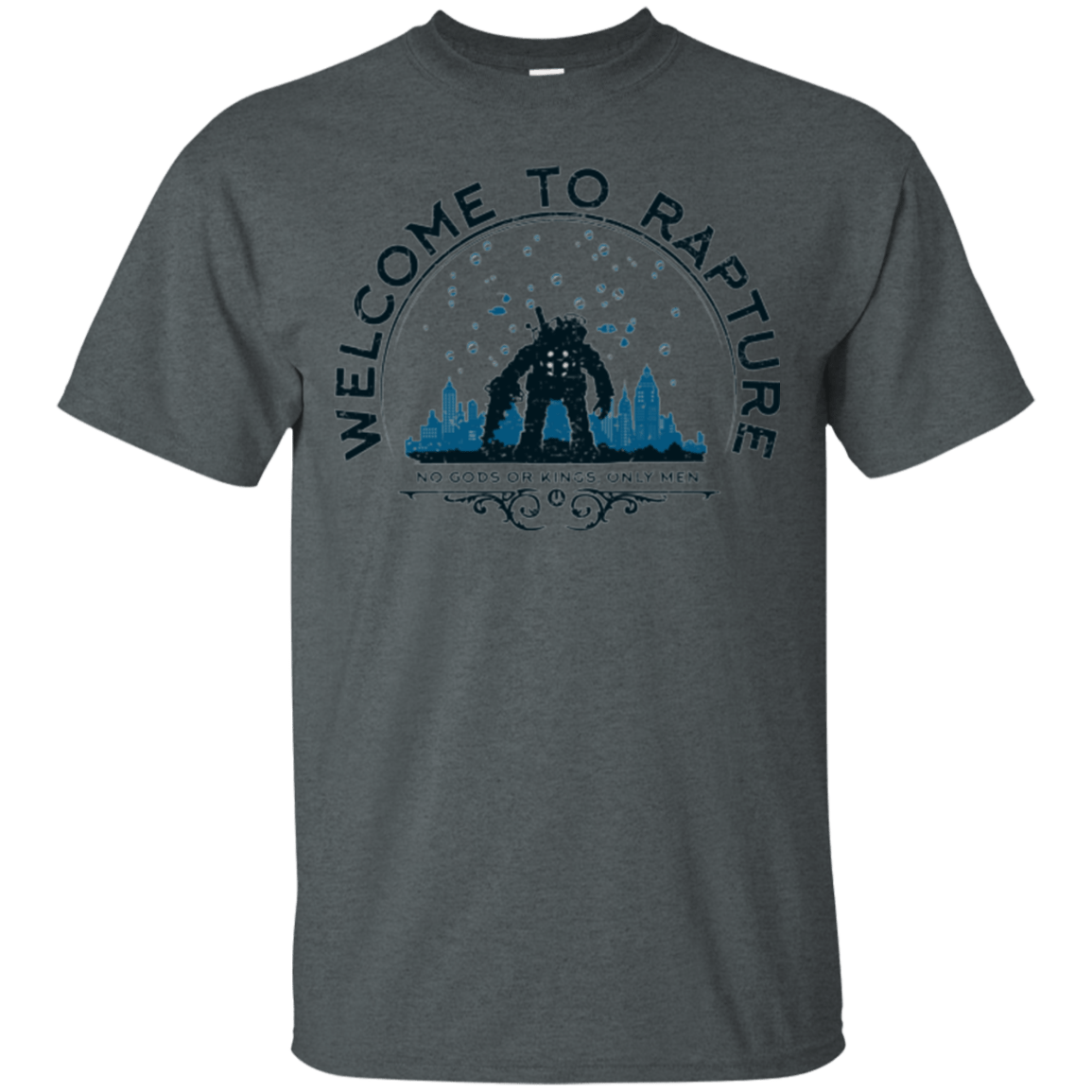 T-Shirts Dark Heather / Small Welcome to Rapture T-Shirt
