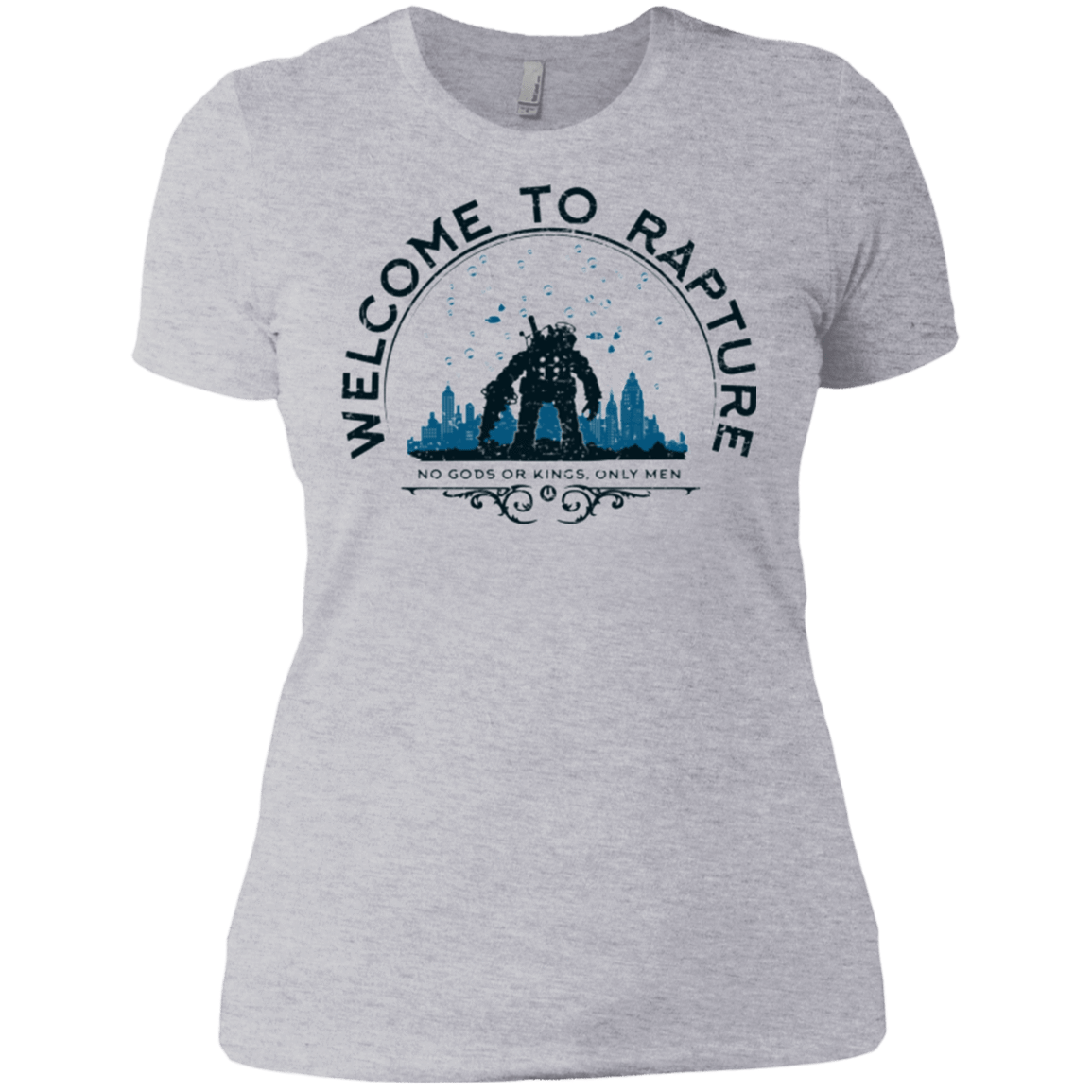 T-Shirts Heather Grey / X-Small Welcome to Rapture Women's Premium T-Shirt