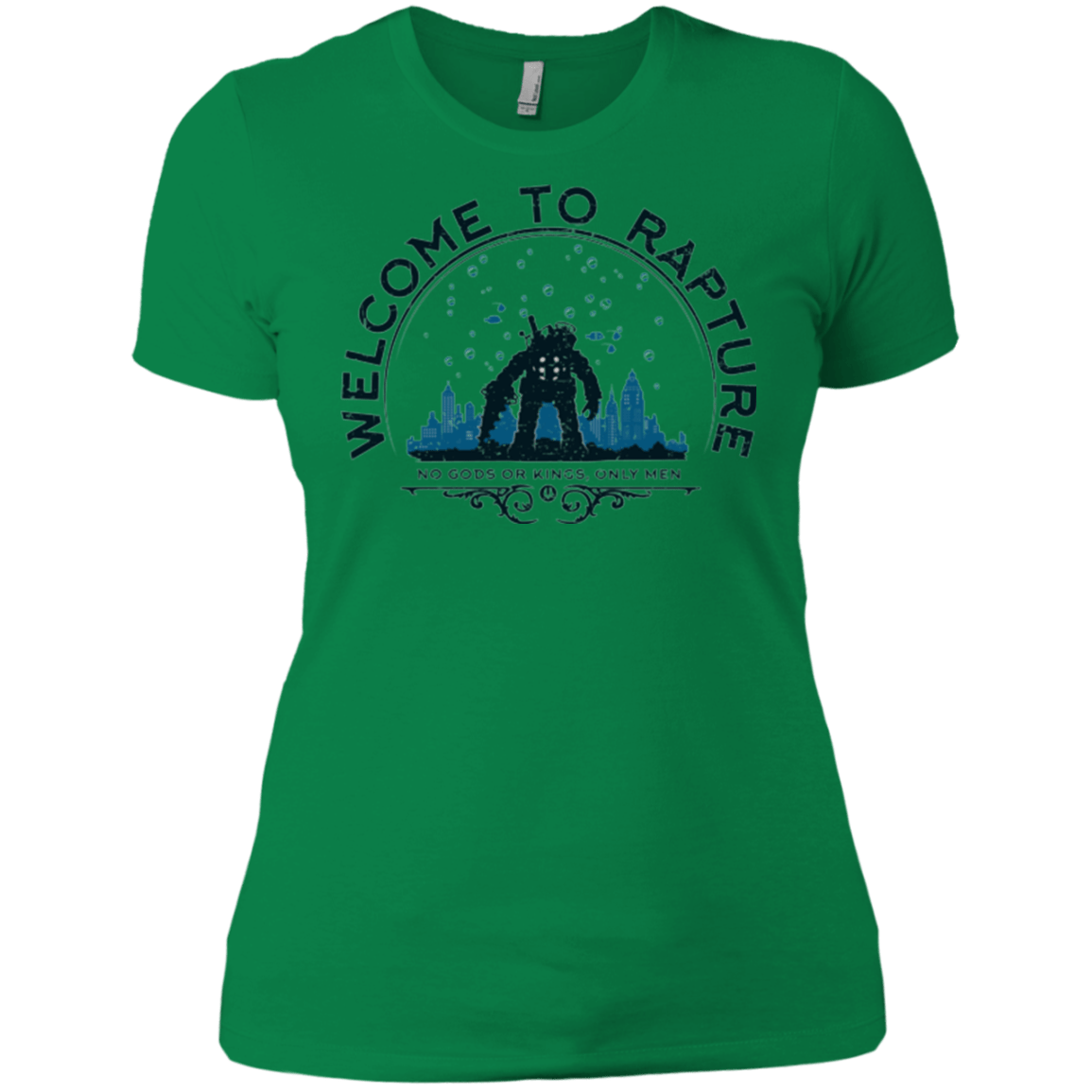 T-Shirts Kelly Green / X-Small Welcome to Rapture Women's Premium T-Shirt