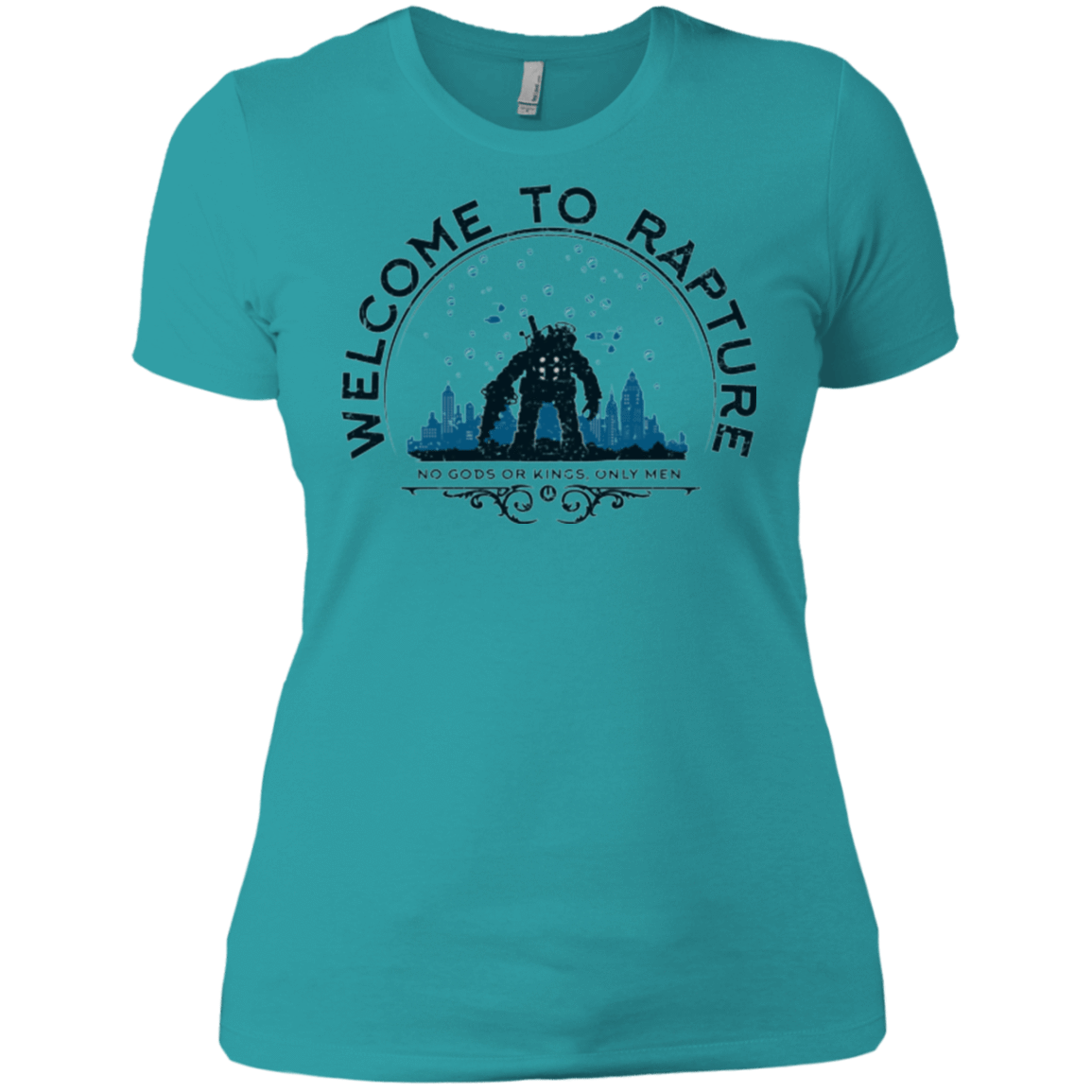 T-Shirts Tahiti Blue / X-Small Welcome to Rapture Women's Premium T-Shirt