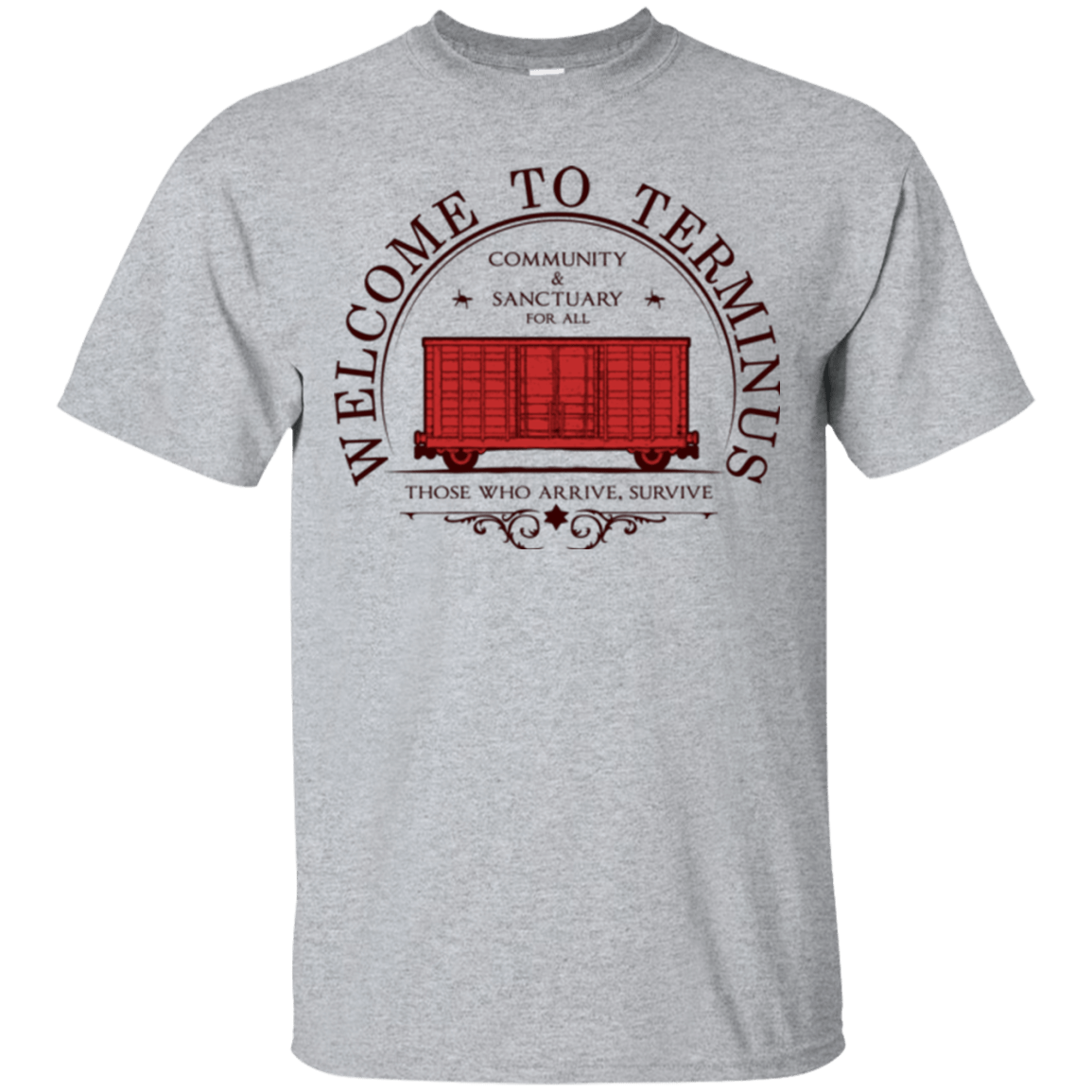 T-Shirts Sport Grey / Small Welcome to Terminus T-Shirt