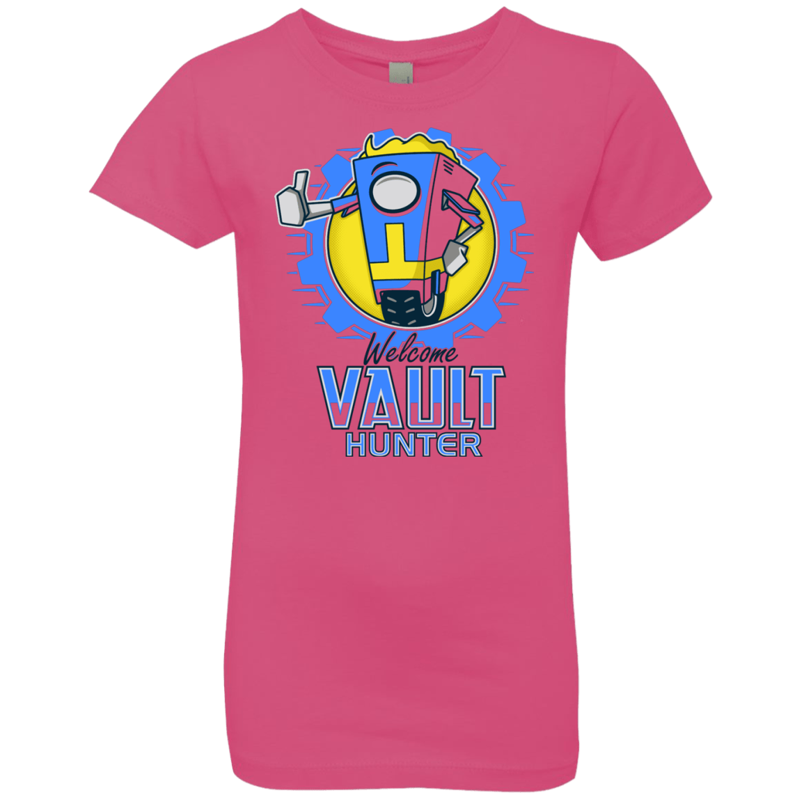 T-Shirts Hot Pink / YXS Welcome Vault Hunter Girls Premium T-Shirt
