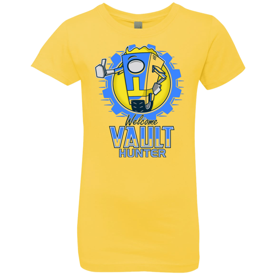 T-Shirts Vibrant Yellow / YXS Welcome Vault Hunter Girls Premium T-Shirt