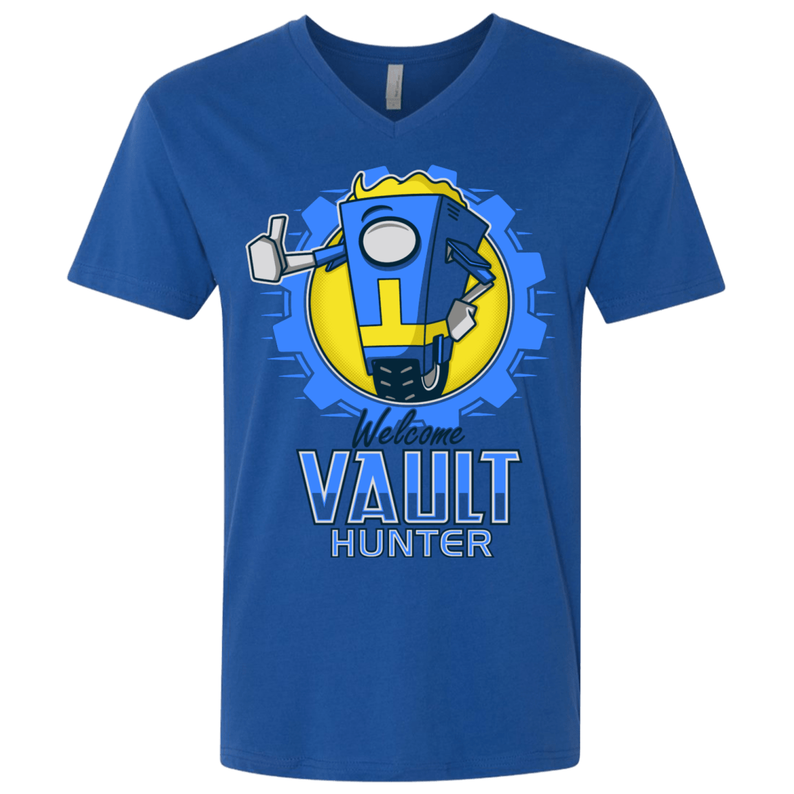 T-Shirts Royal / X-Small Welcome Vault Hunter Men's Premium V-Neck