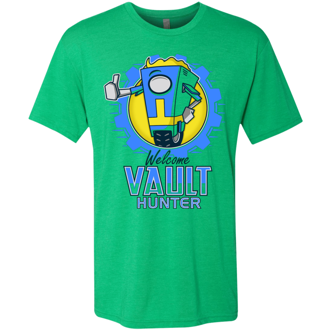T-Shirts Envy / Small Welcome Vault Hunter Men's Triblend T-Shirt