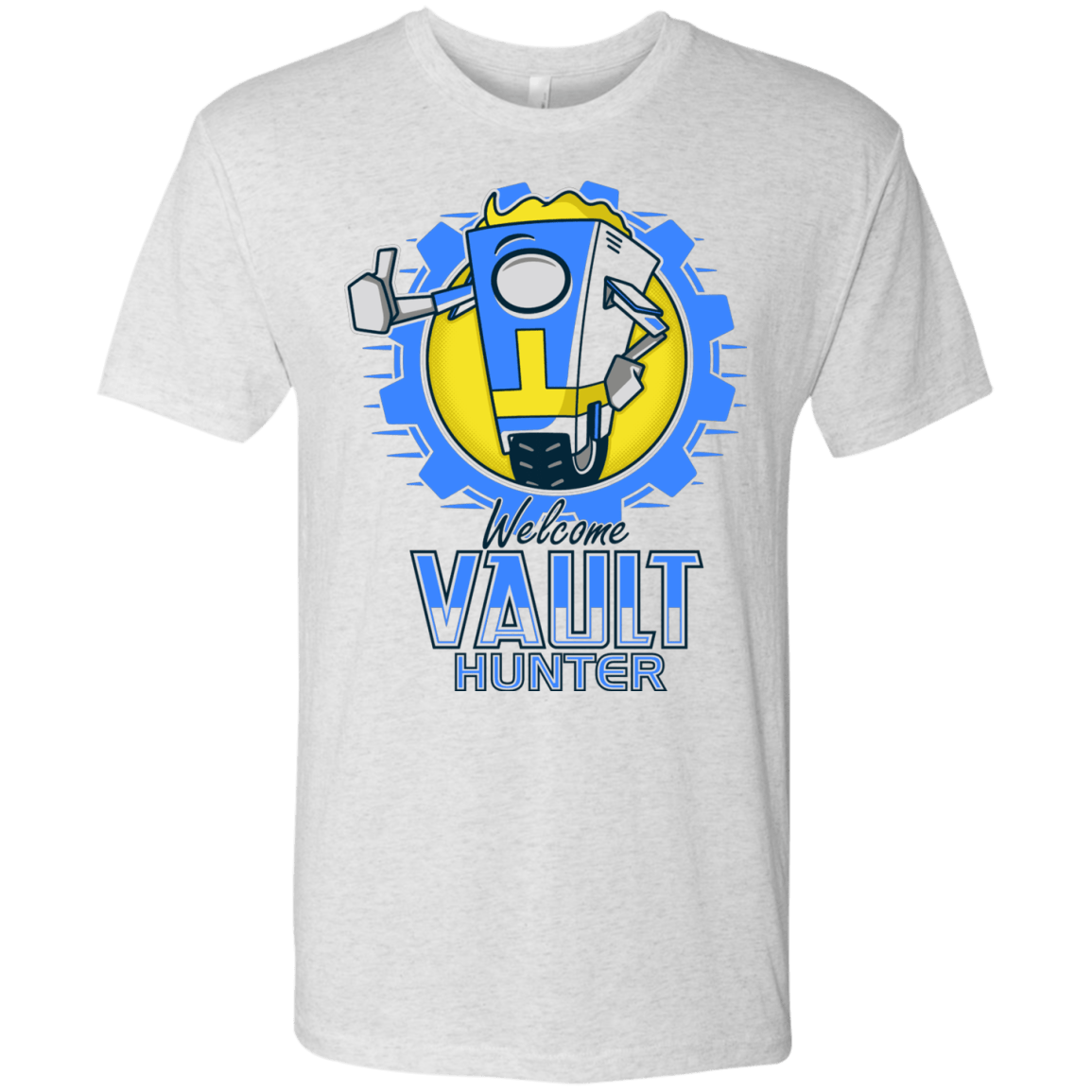 T-Shirts Heather White / Small Welcome Vault Hunter Men's Triblend T-Shirt