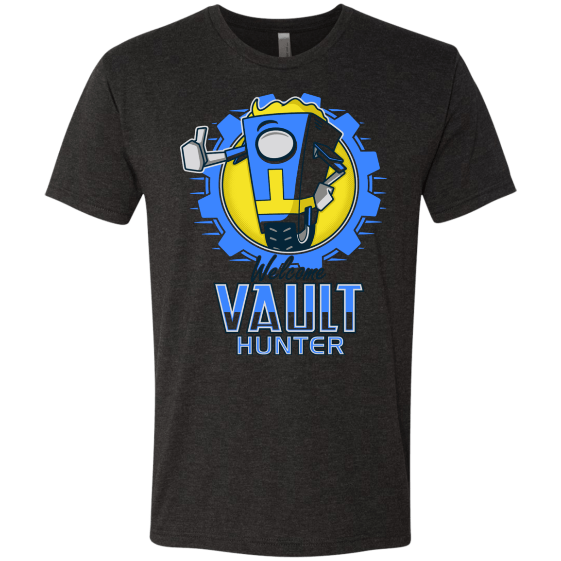 T-Shirts Vintage Black / Small Welcome Vault Hunter Men's Triblend T-Shirt