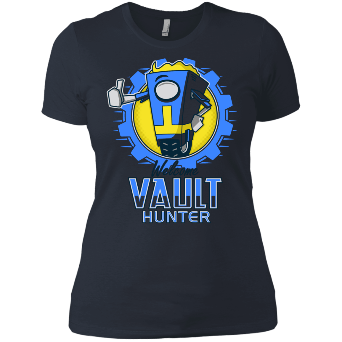 T-Shirts Indigo / X-Small Welcome Vault Hunter Women's Premium T-Shirt