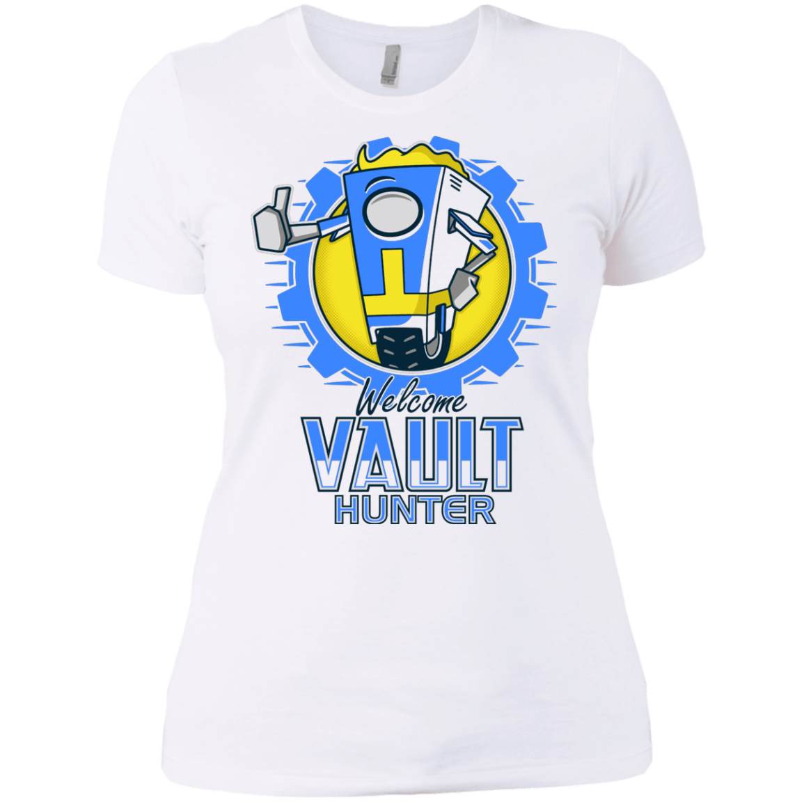 T-Shirts White / X-Small Welcome Vault Hunter Women's Premium T-Shirt