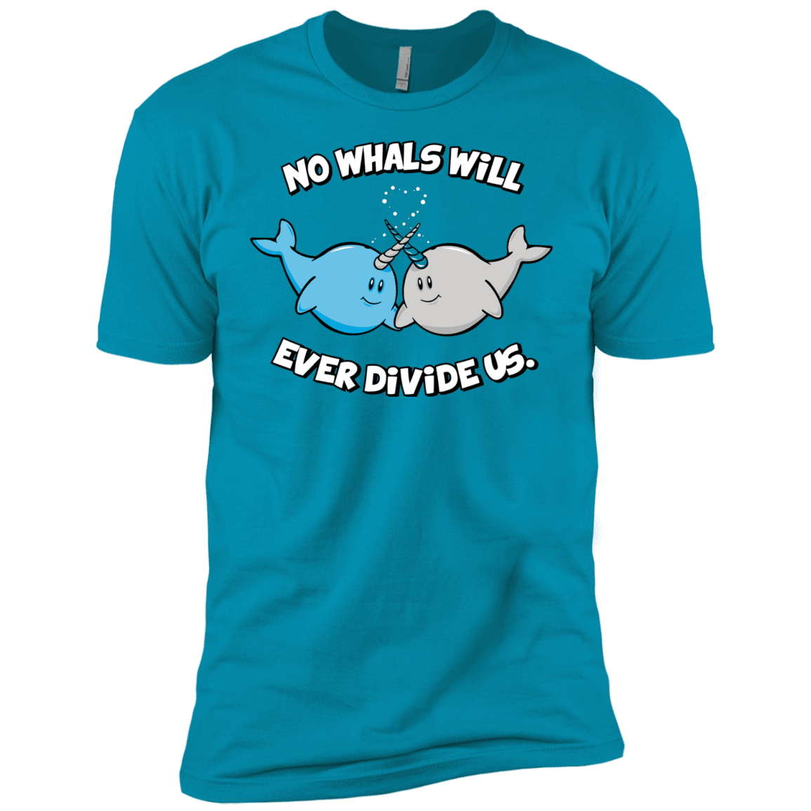 T-Shirts Turquoise / YXS Whals Boys Premium T-Shirt