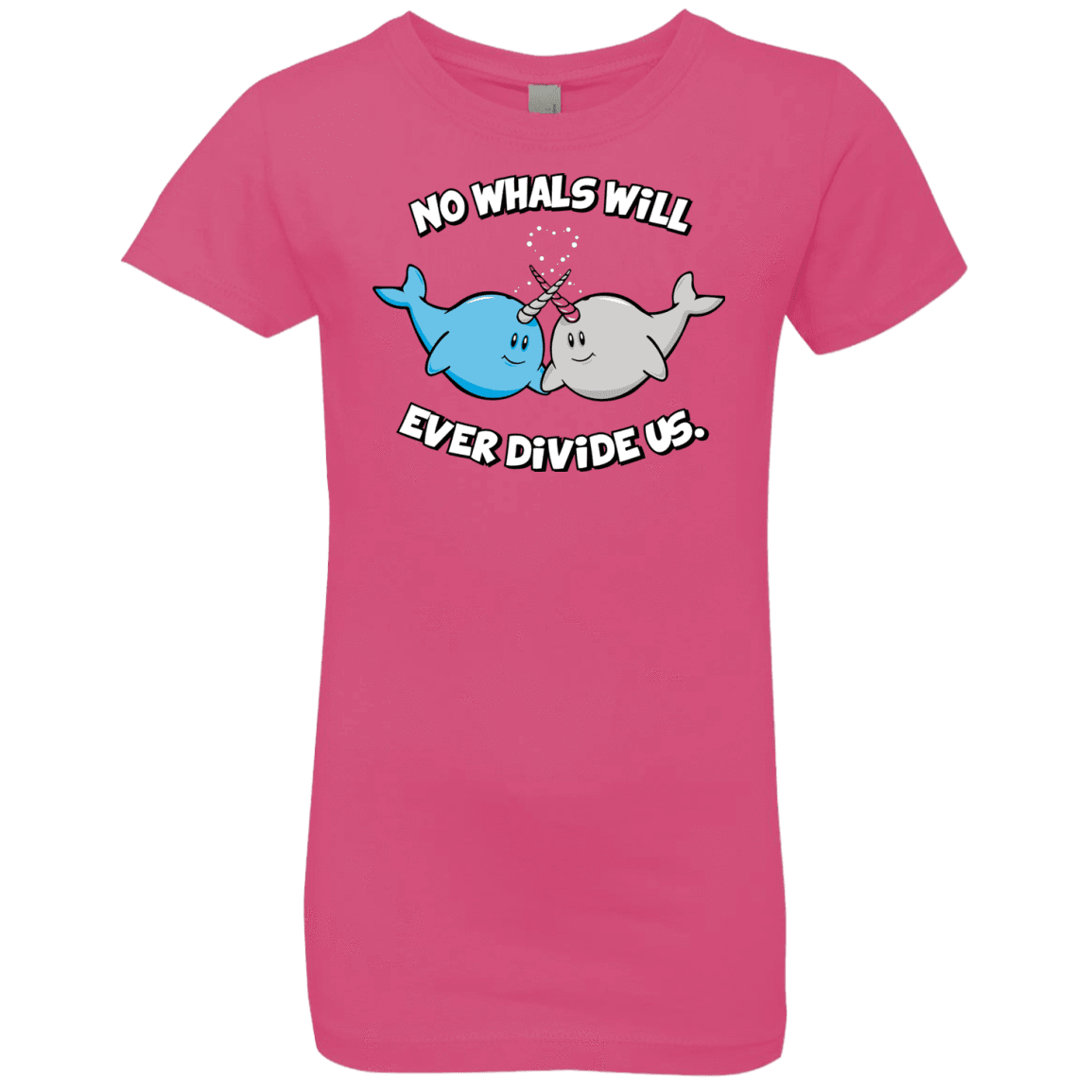 T-Shirts Hot Pink / YXS Whals Girls Premium T-Shirt