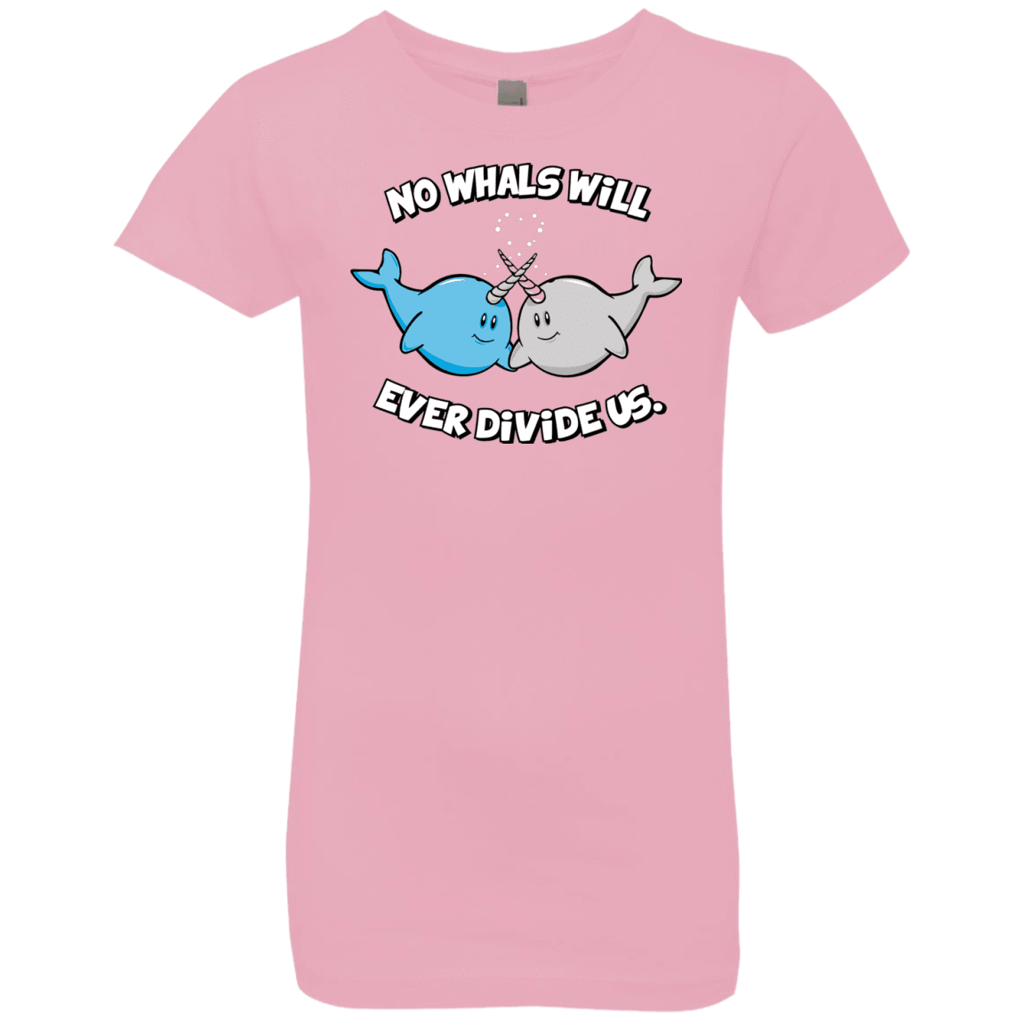 T-Shirts Light Pink / YXS Whals Girls Premium T-Shirt