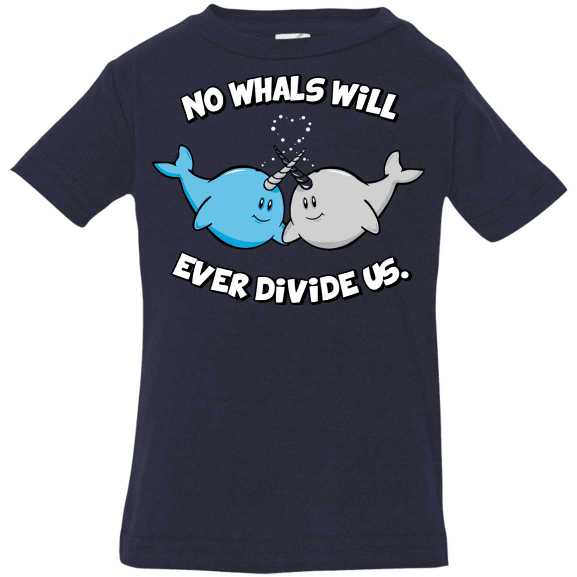 T-Shirts Navy / 6 Months Whals Infant Premium T-Shirt