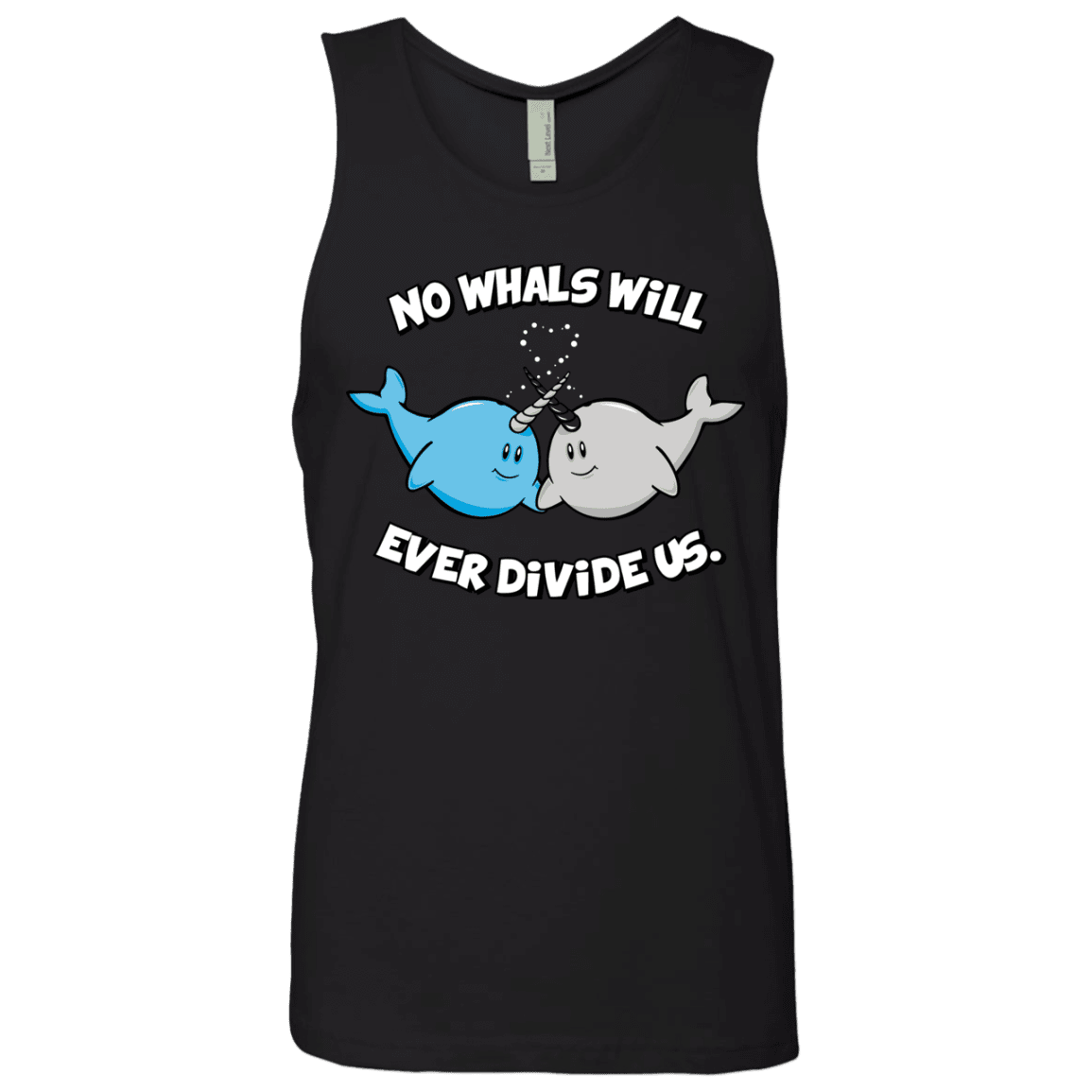 T-Shirts Black / Small Whals Men's Premium Tank Top