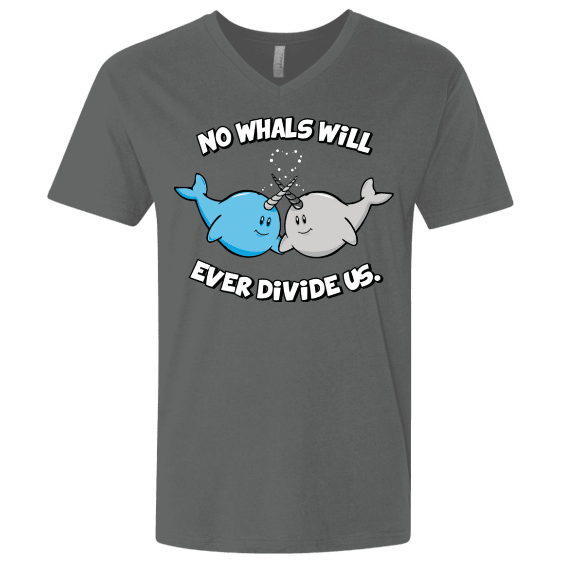 T-Shirts Heavy Metal / X-Small Whals Men's Premium V-Neck