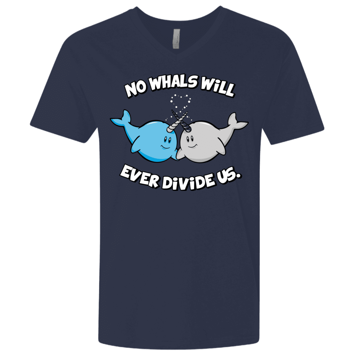 T-Shirts Midnight Navy / X-Small Whals Men's Premium V-Neck