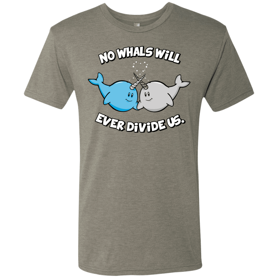 T-Shirts Venetian Grey / Small Whals Men's Triblend T-Shirt