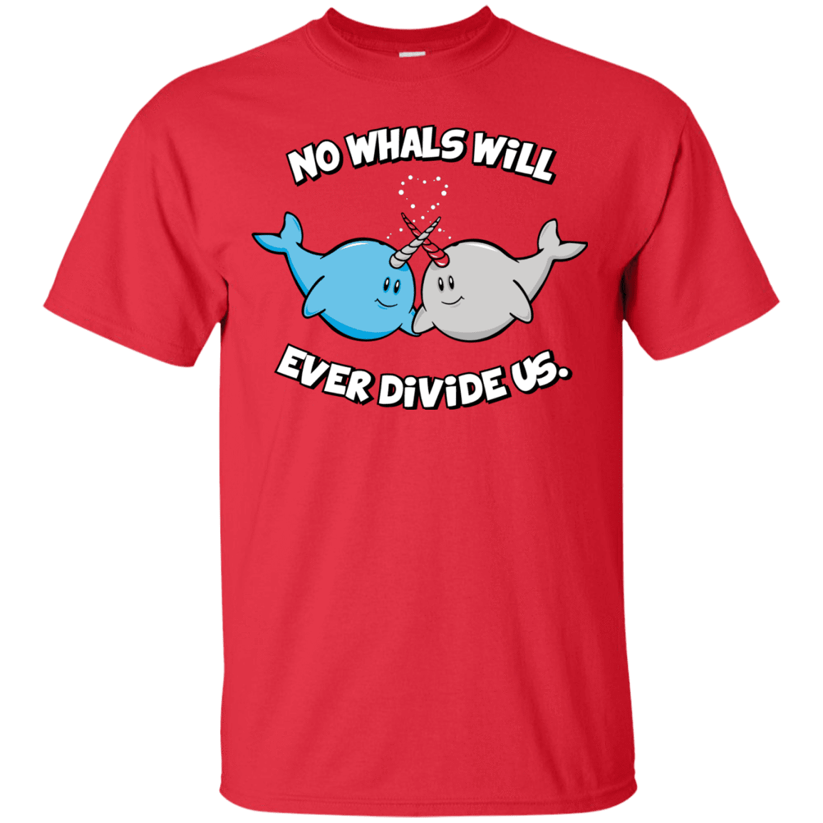 T-Shirts Red / Small Whals T-Shirt