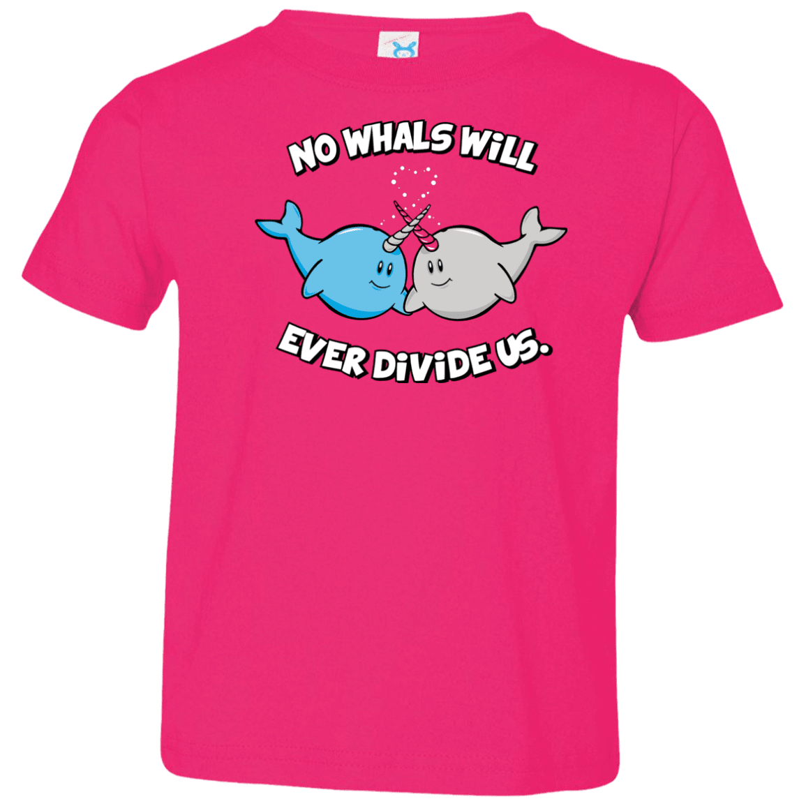 T-Shirts Hot Pink / 2T Whals Toddler Premium T-Shirt