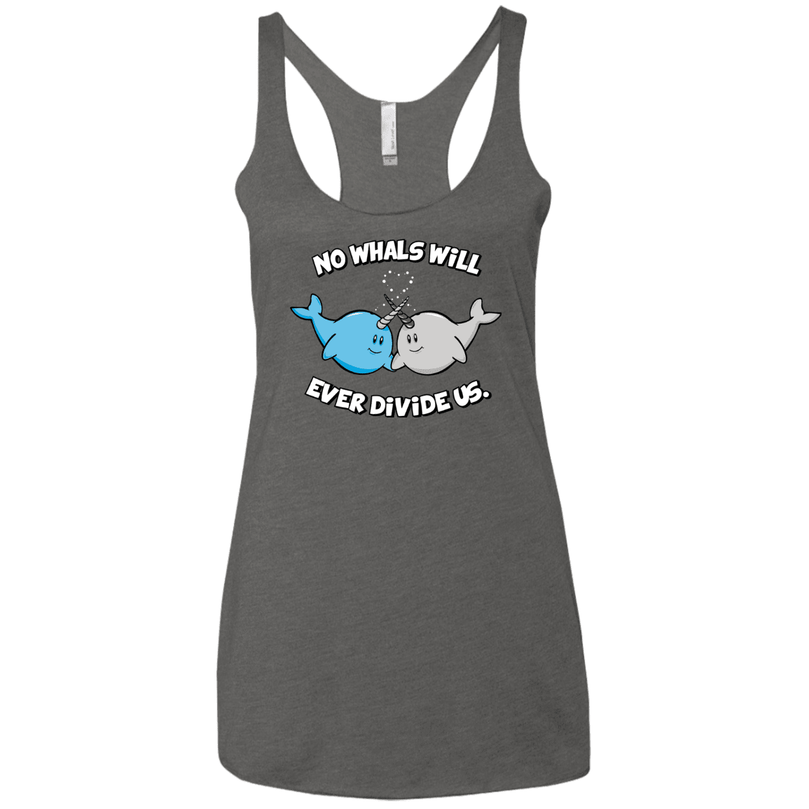 T-Shirts Premium Heather / X-Small Whals Women's Triblend Racerback Tank