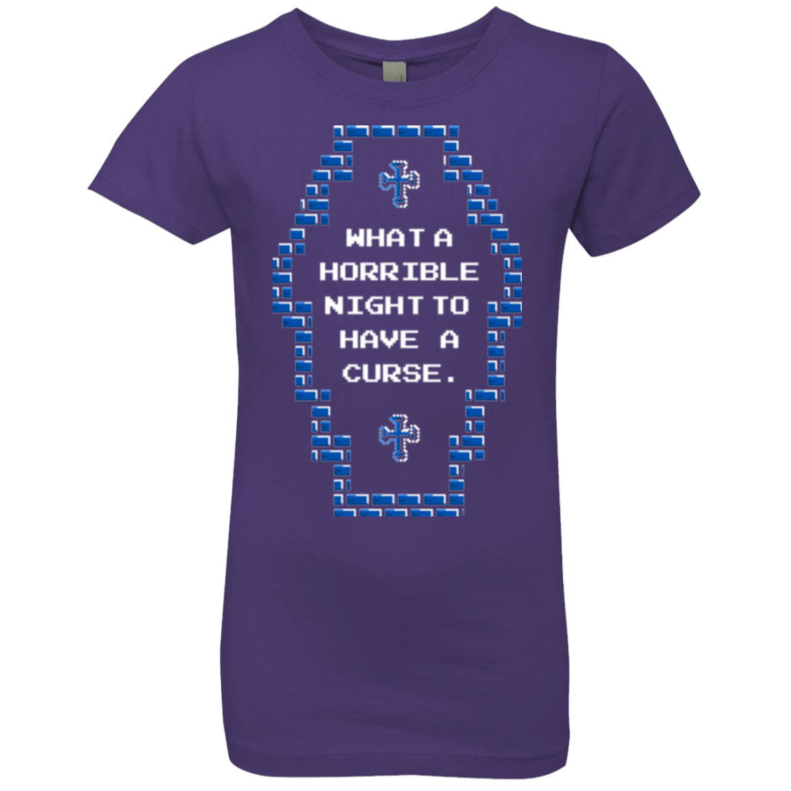 T-Shirts Purple Rush / YXS What a Horrible Night Girls Premium T-Shirt