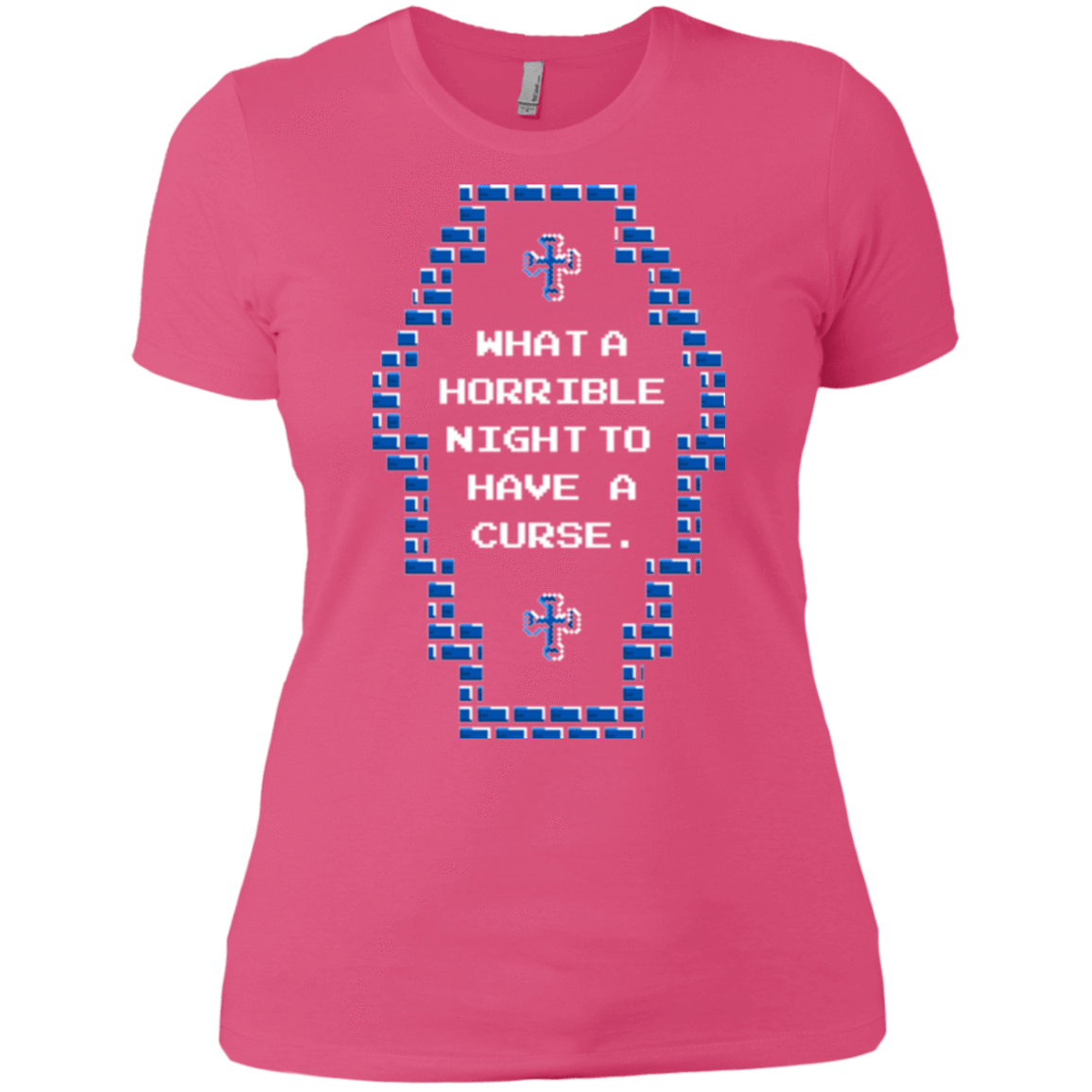 T-Shirts Hot Pink / X-Small What a Horrible Night Women's Premium T-Shirt