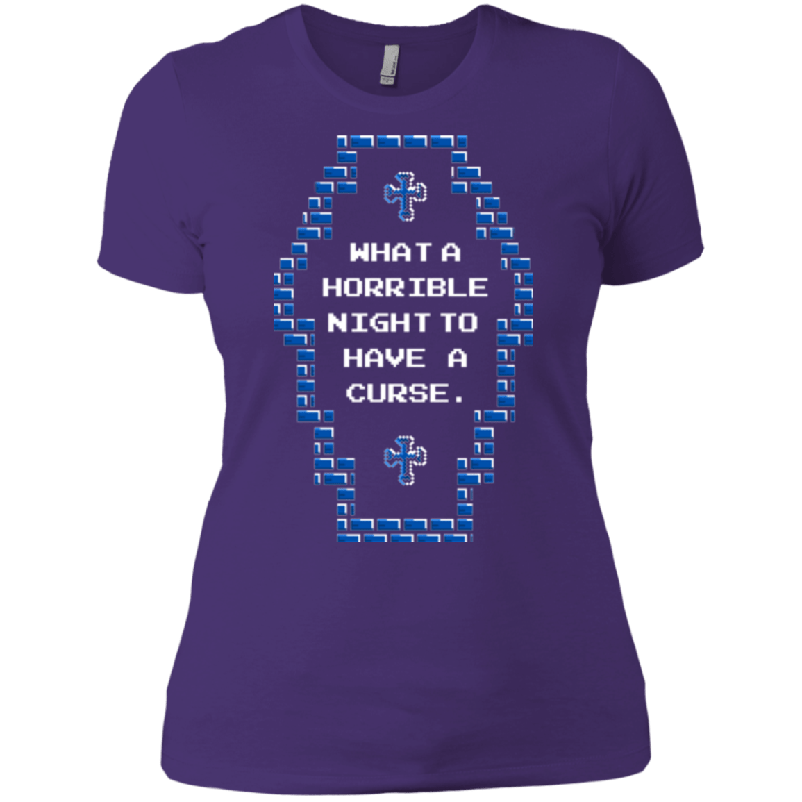 T-Shirts Purple / X-Small What a Horrible Night Women's Premium T-Shirt