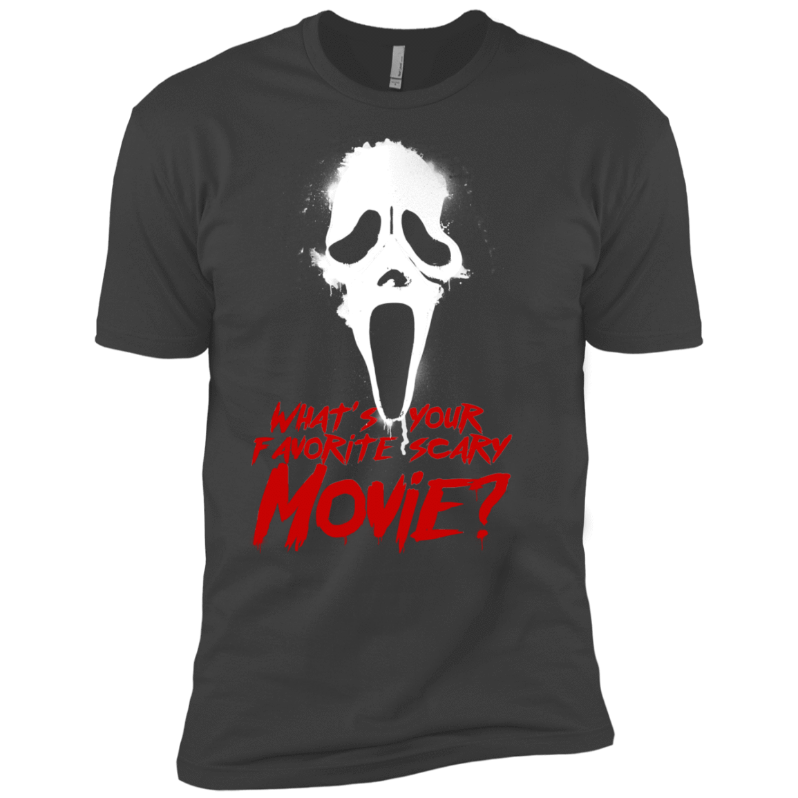 T-Shirts Heavy Metal / X-Small What's Your Favorite Scary Movie Men's Premium T-Shirt