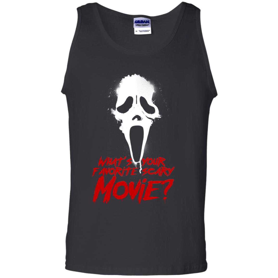 T-Shirts Black / S What's Your Favorite Scary Movie Men's Tank Top