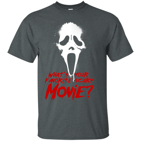 T-Shirts Dark Heather / S What's Your Favorite Scary Movie T-Shirt