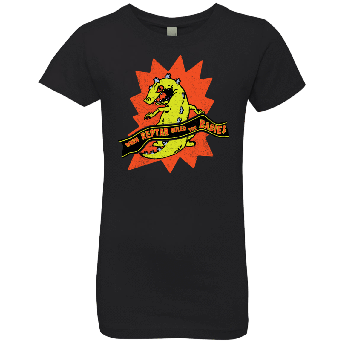 T-Shirts Black / YXS When Reptar Ruled The Babies Girls Premium T-Shirt