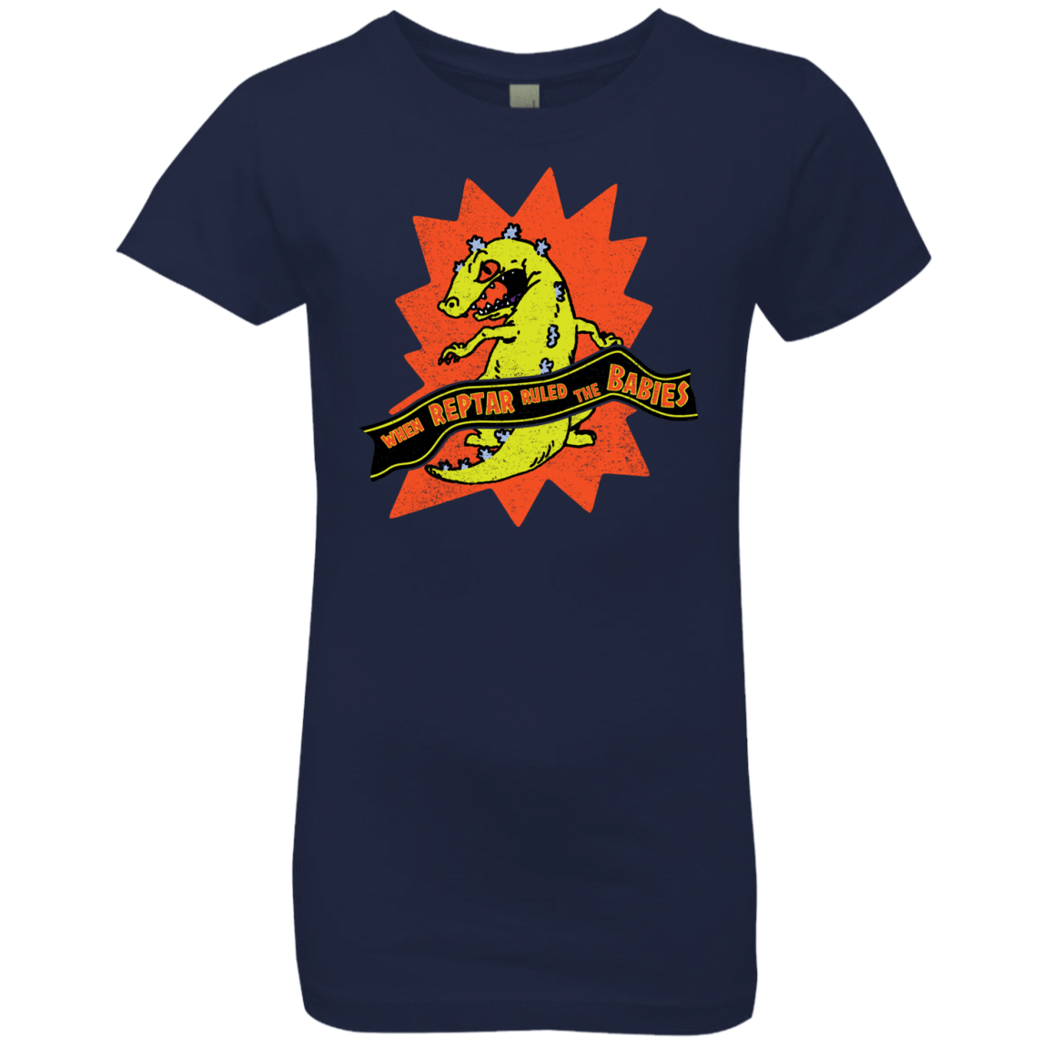 T-Shirts Midnight Navy / YXS When Reptar Ruled The Babies Girls Premium T-Shirt