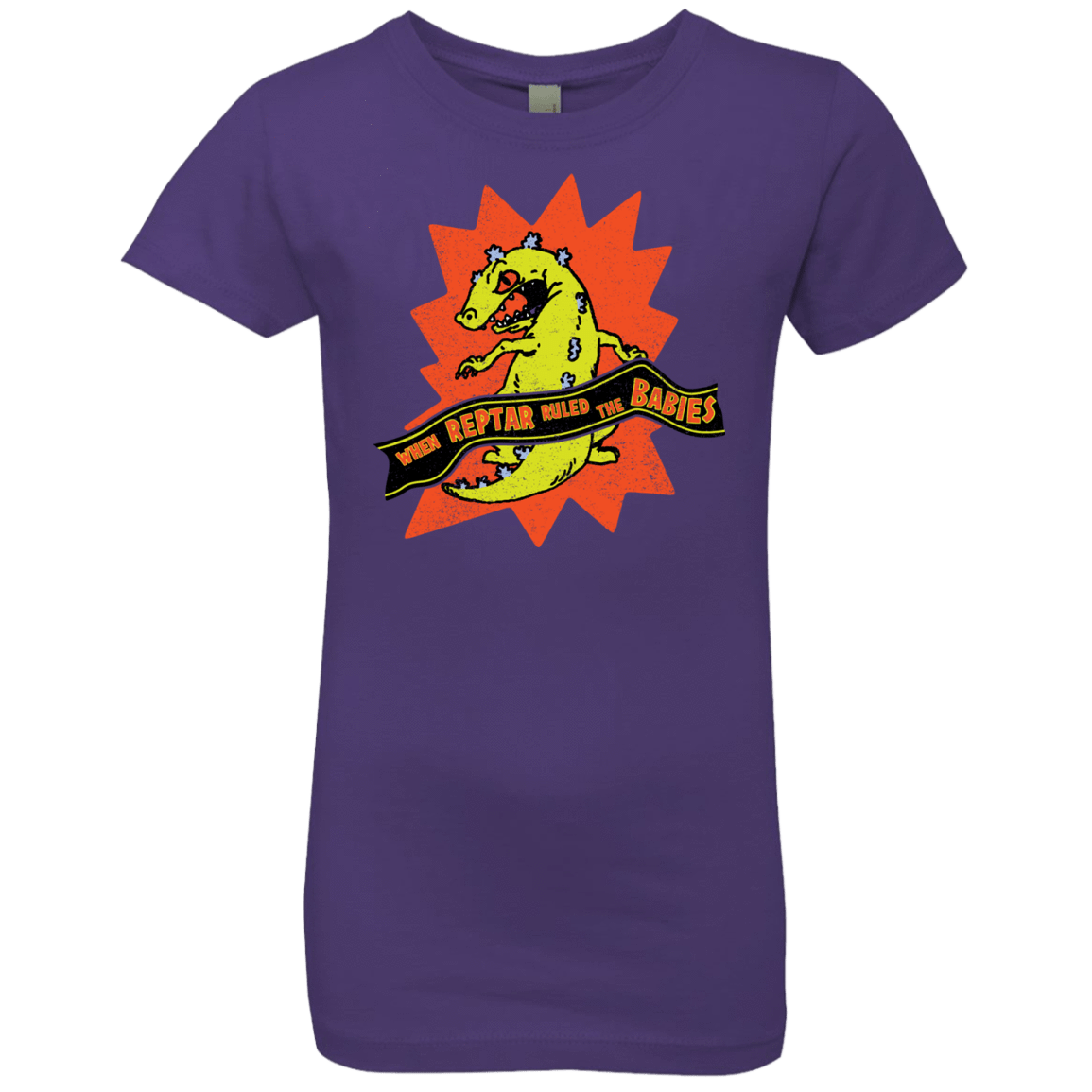 T-Shirts Purple Rush / YXS When Reptar Ruled The Babies Girls Premium T-Shirt