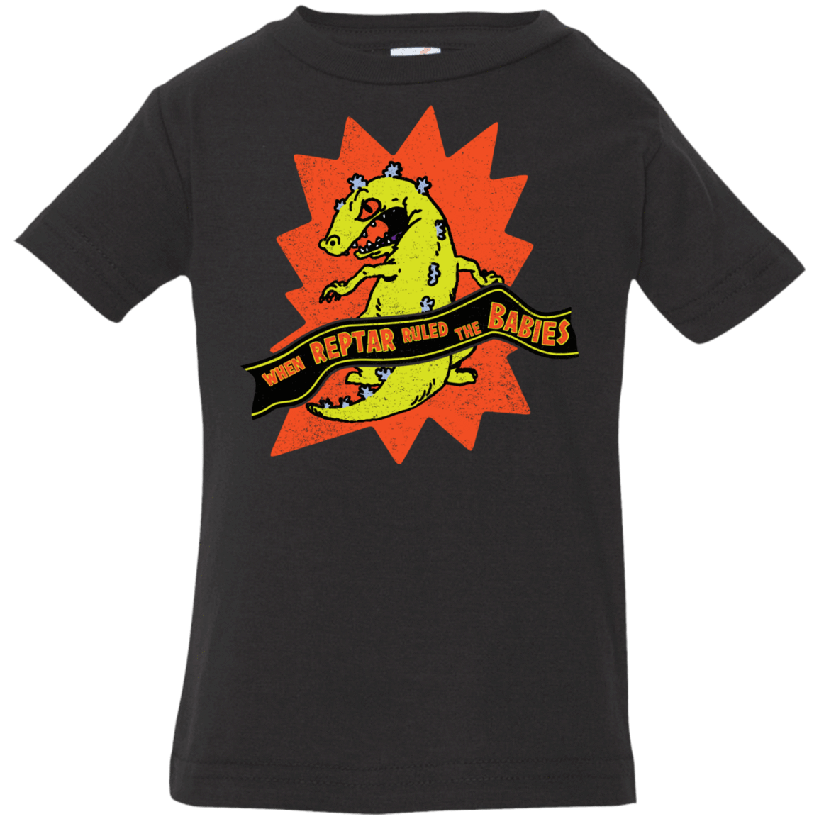 T-Shirts Black / 6 Months When Reptar Ruled The Babies Infant Premium T-Shirt