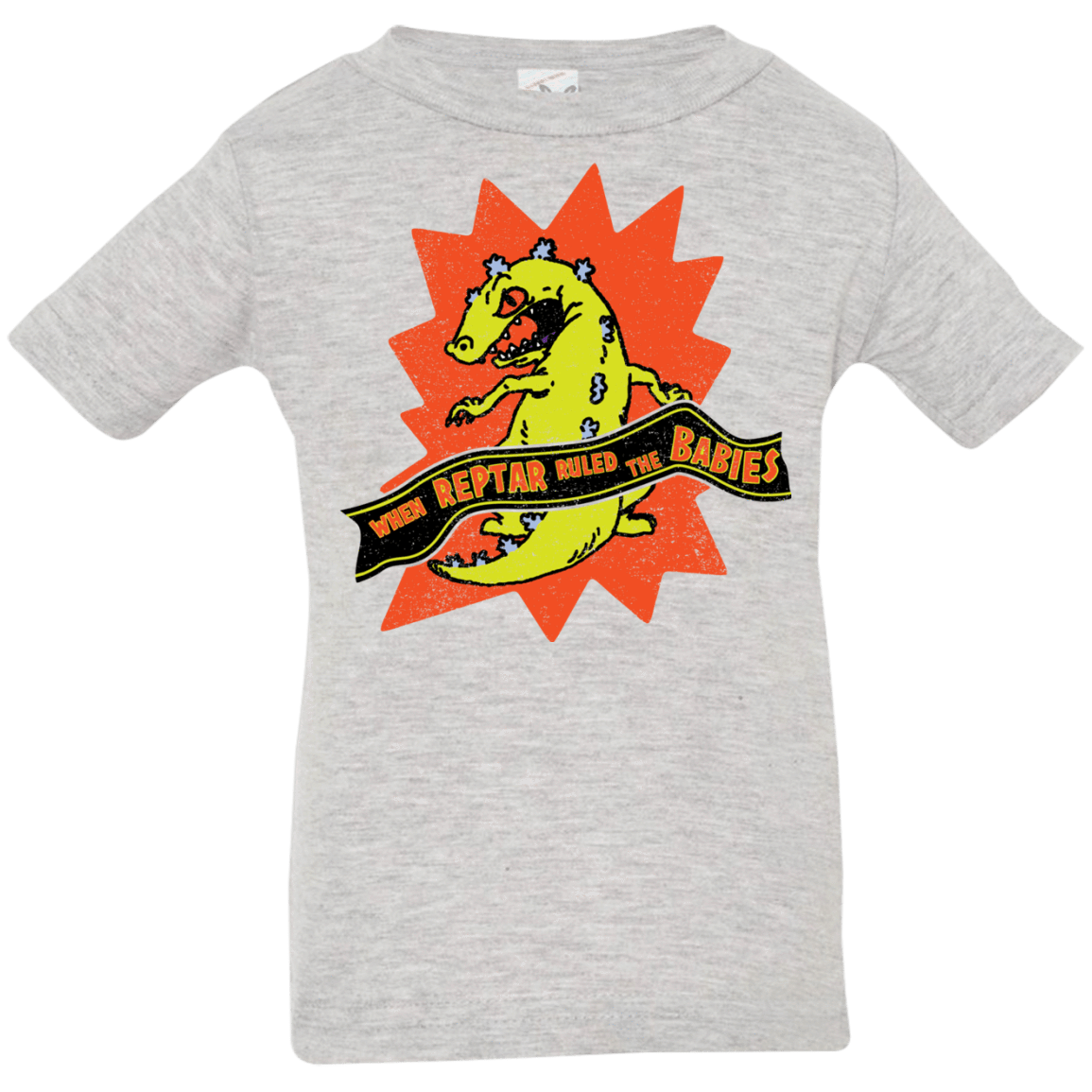 T-Shirts Heather Grey / 6 Months When Reptar Ruled The Babies Infant Premium T-Shirt