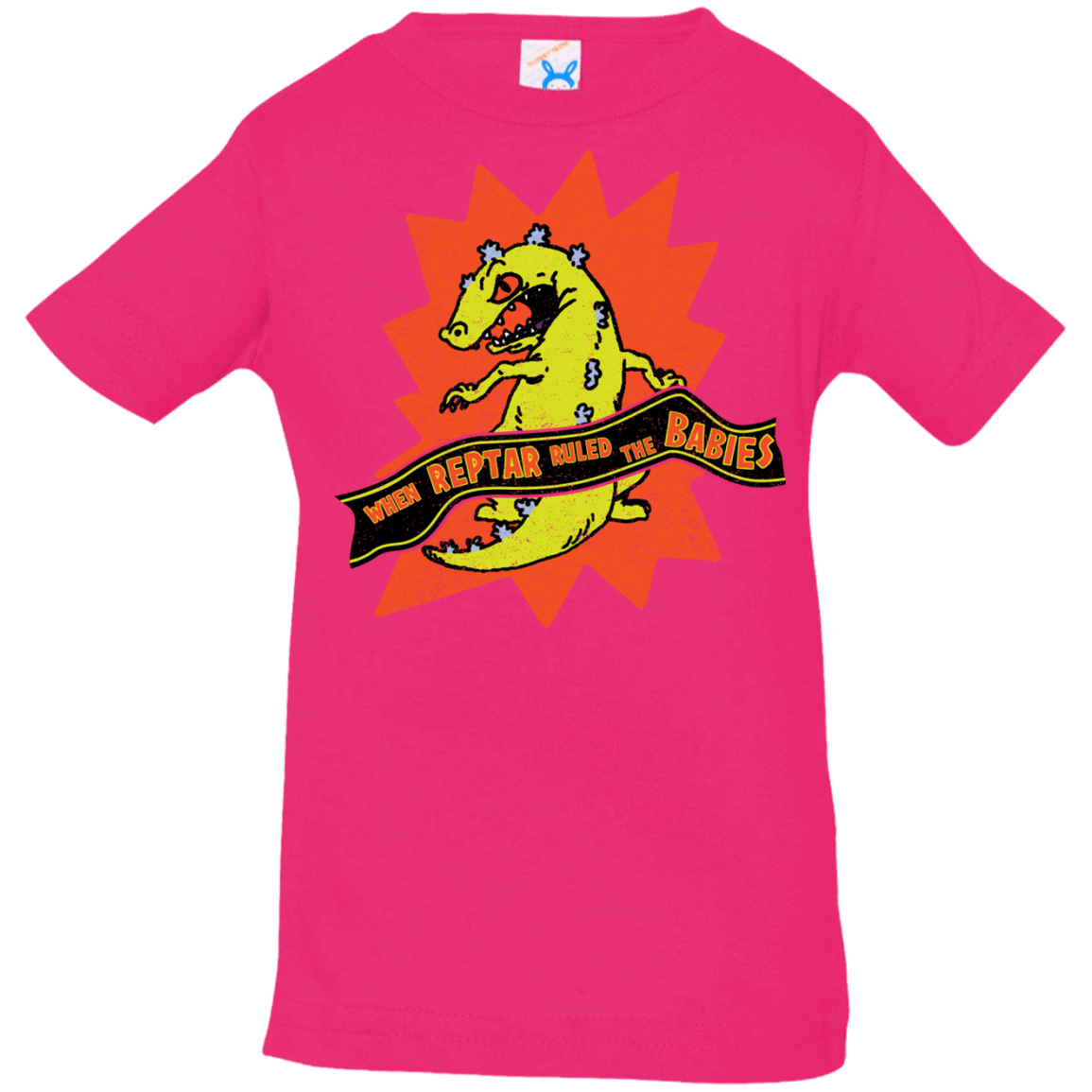 T-Shirts Hot Pink / 6 Months When Reptar Ruled The Babies Infant Premium T-Shirt