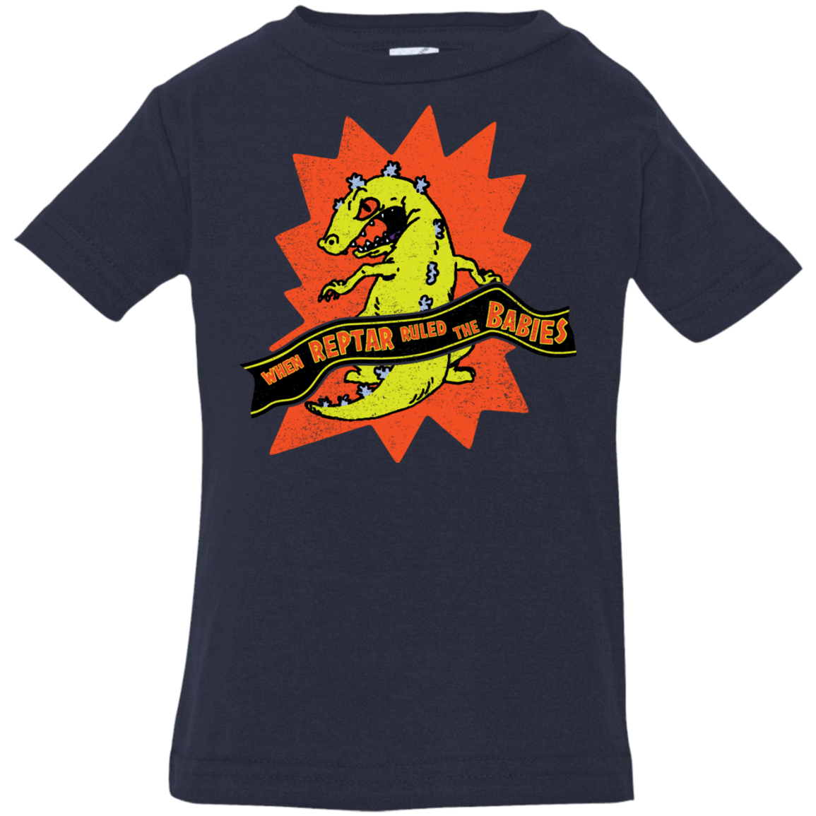 T-Shirts Navy / 6 Months When Reptar Ruled The Babies Infant Premium T-Shirt