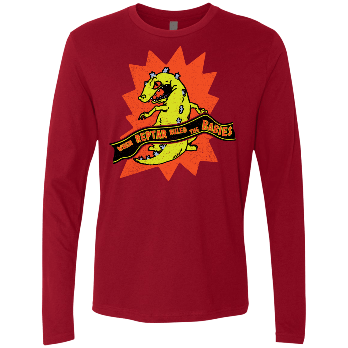 When Reptar Ruled The Babies Men's Premium Long Sleeve
