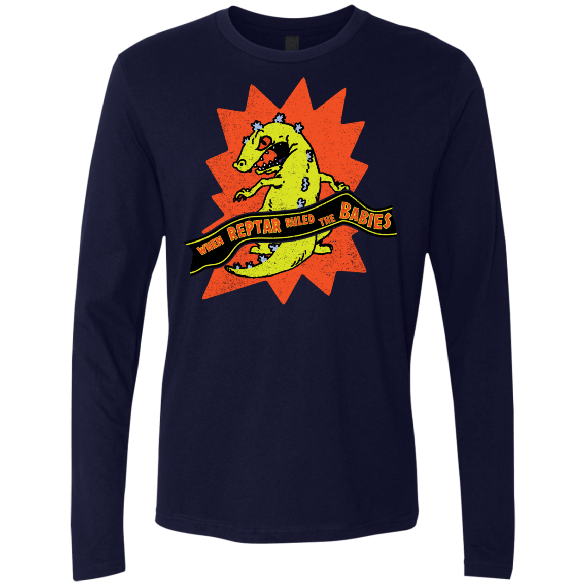 When Reptar Ruled The Babies Men's Premium Long Sleeve