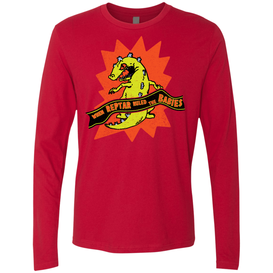 When Reptar Ruled The Babies Men's Premium Long Sleeve