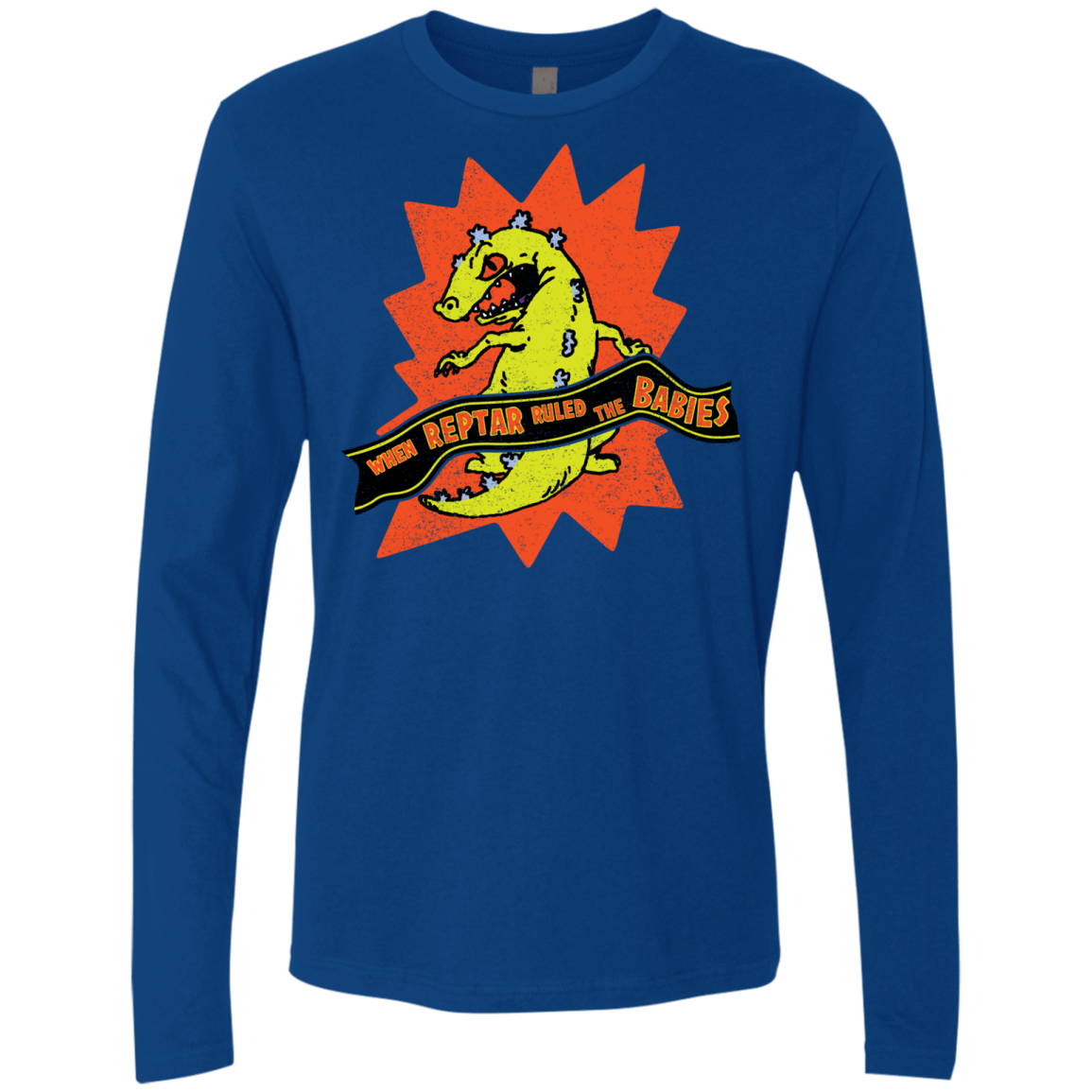When Reptar Ruled The Babies Men's Premium Long Sleeve