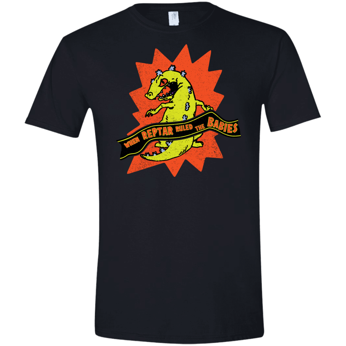 When Reptar Ruled The Babies Men's Semi-Fitted Softstyle
