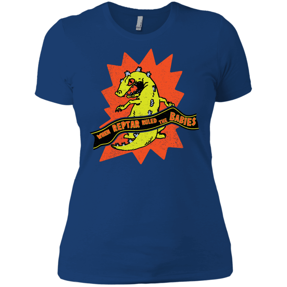 T-Shirts Royal / X-Small When Reptar Ruled The Babies Women's Premium T-Shirt
