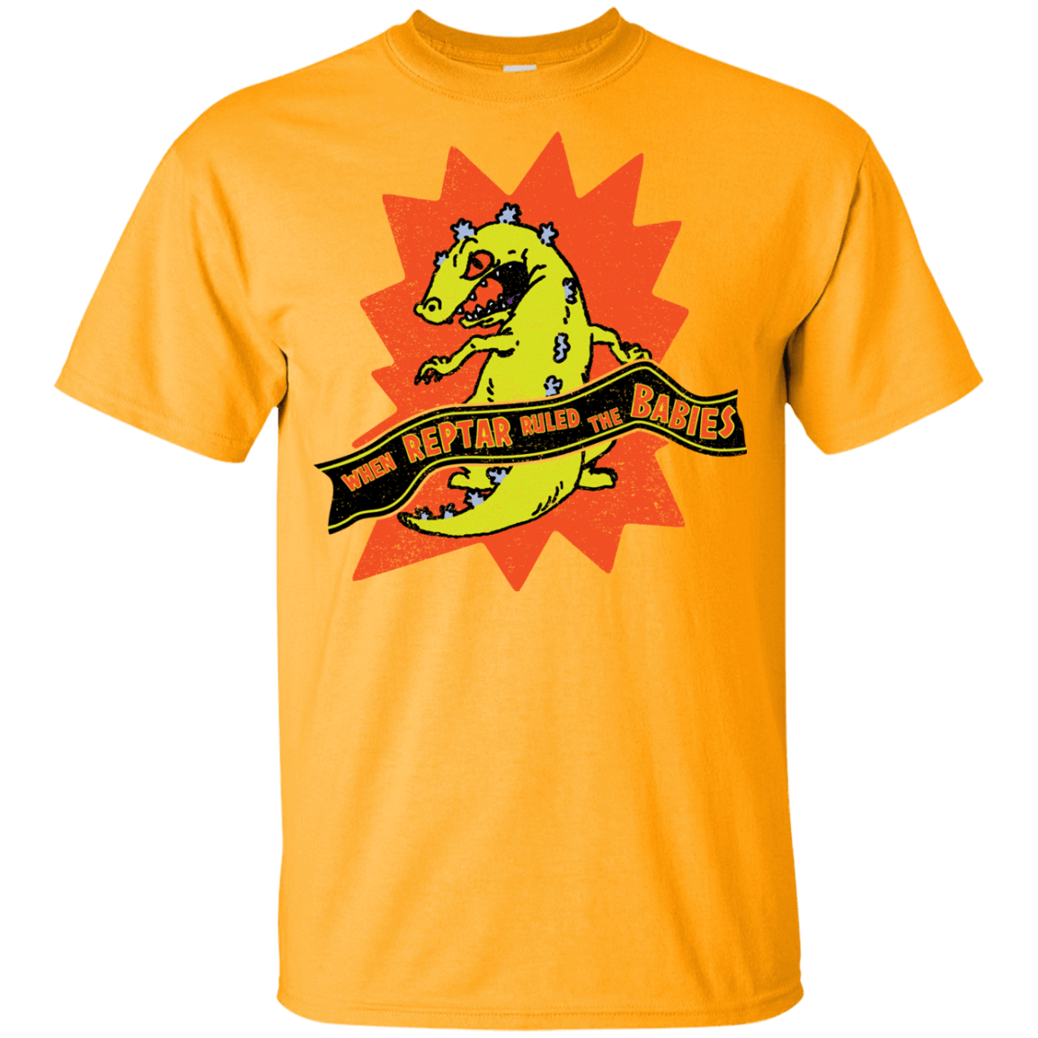 T-Shirts Gold / YXS When Reptar Ruled The Babies Youth T-Shirt