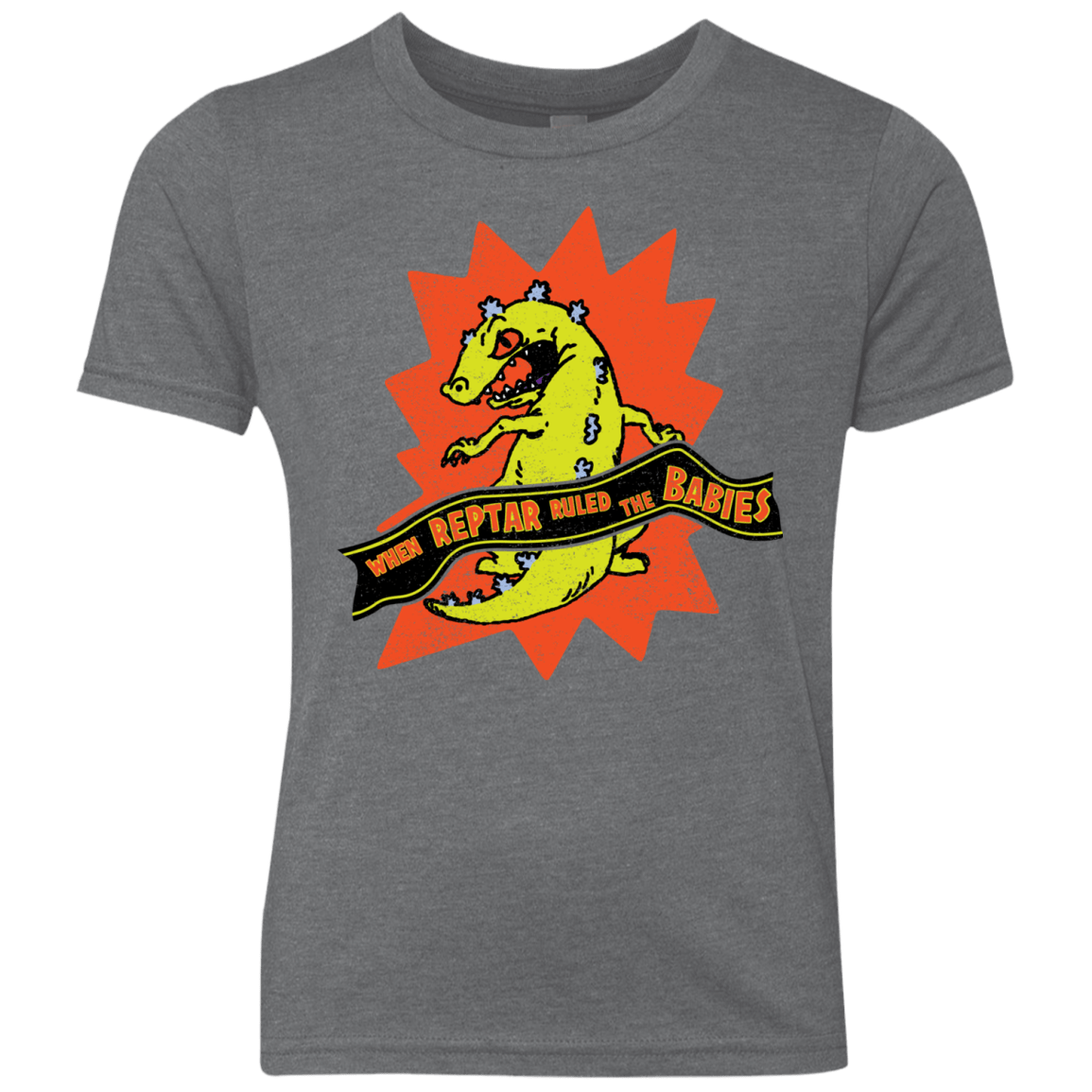 When Reptar Ruled The Babies Youth Triblend T-Shirt
