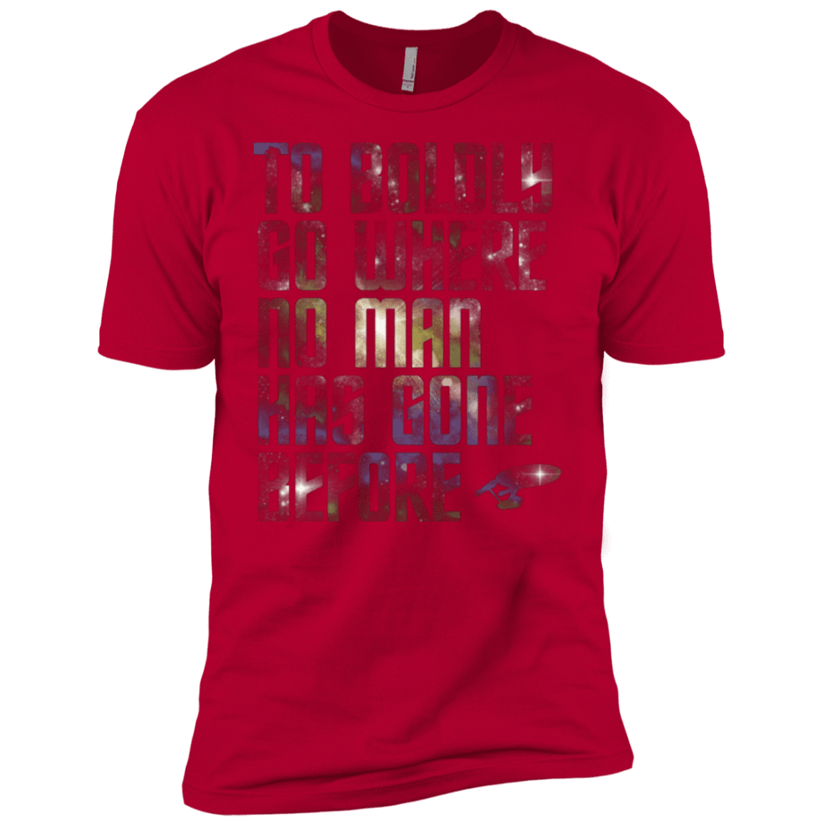 T-Shirts Red / YXS Where no Man has gone Before Boys Premium T-Shirt