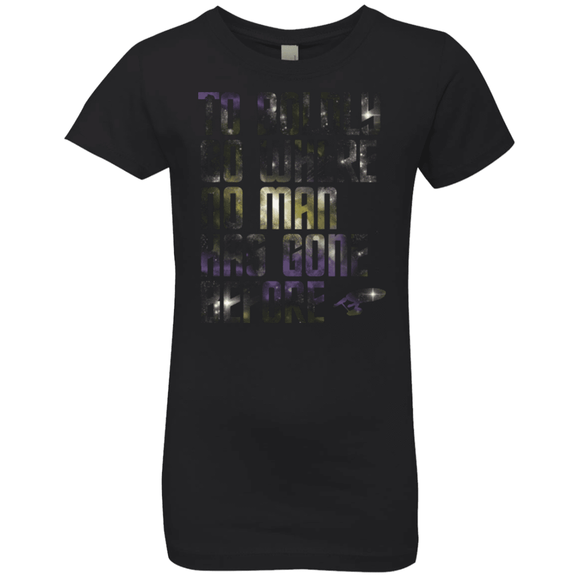 T-Shirts Black / YXS Where no Man has gone Before Girls Premium T-Shirt