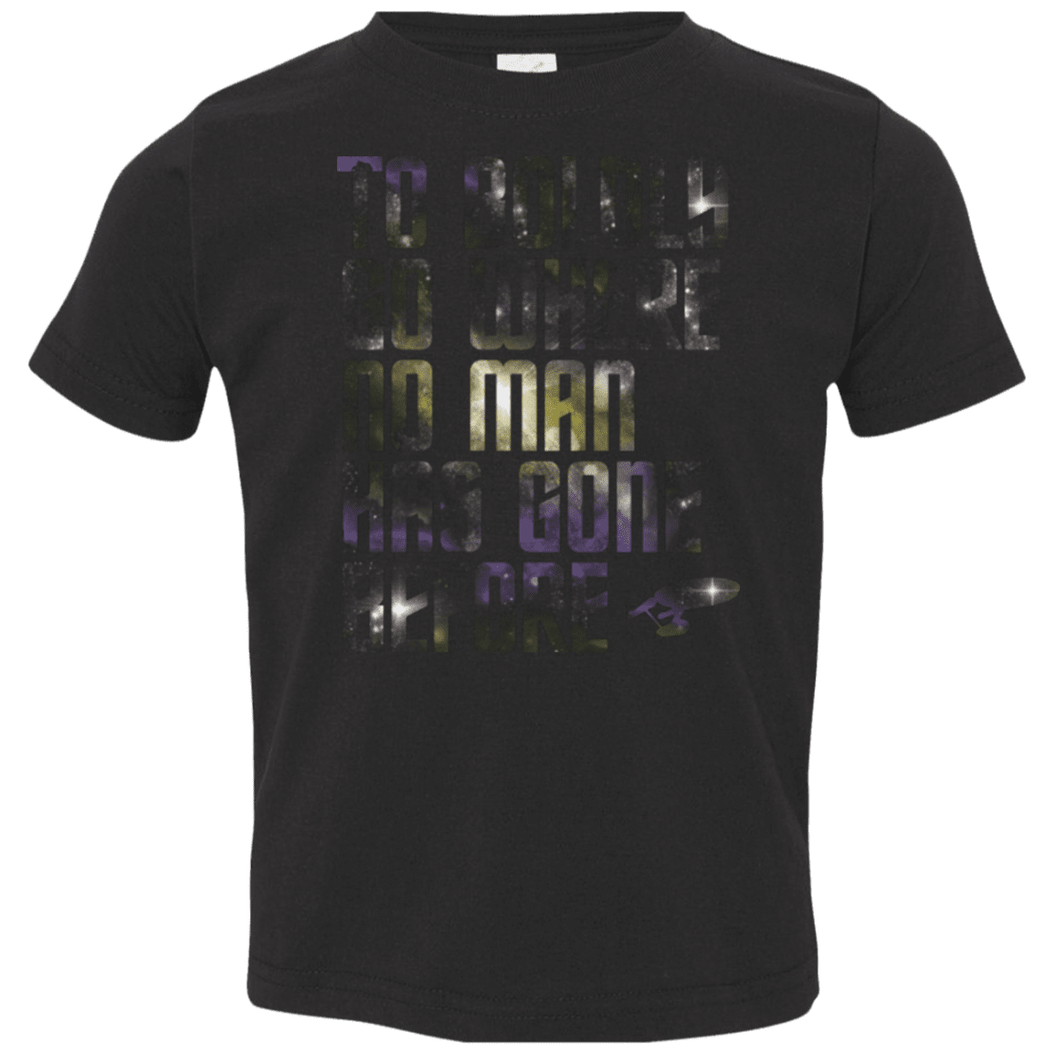 T-Shirts Black / 2T Where no Man has gone Before Toddler Premium T-Shirt