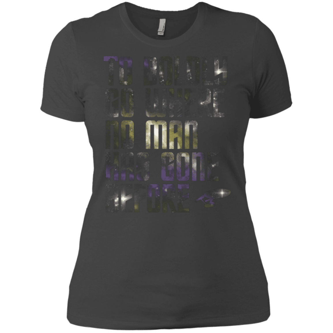 T-Shirts Heavy Metal / X-Small Where no Man has gone Before Women's Premium T-Shirt