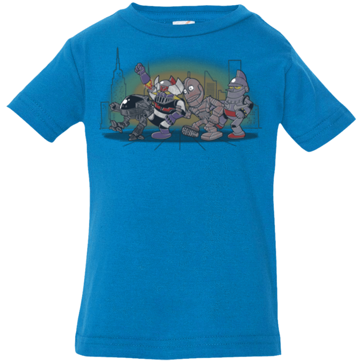 T-Shirts Cobalt / 6 Months Where The Big Robots are Infant Premium T-Shirt